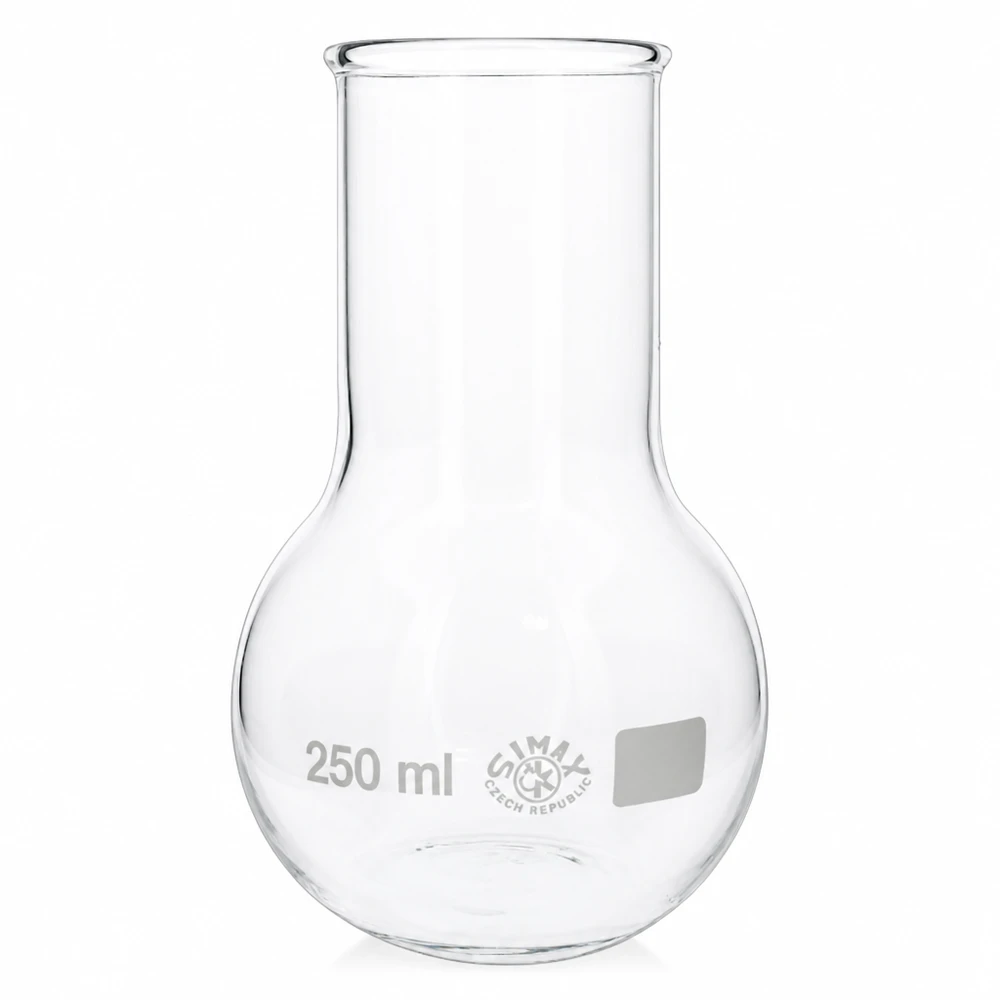 Stehkolben 250ml Weithals Borosilikat Stehkolben 250ml Weithals hitzebeständig für Laborbedarf