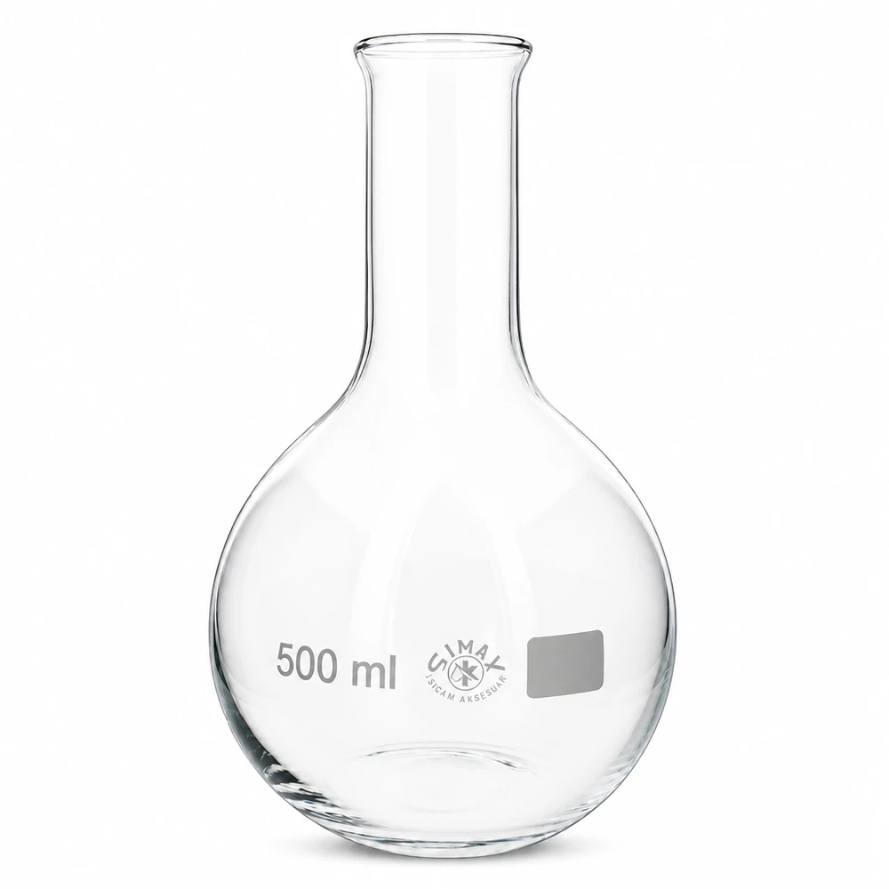 Stehkolben 500ml Enghals Laborglasware 500ml Stehkolben Enghals für professionelle chemische Anwendungen