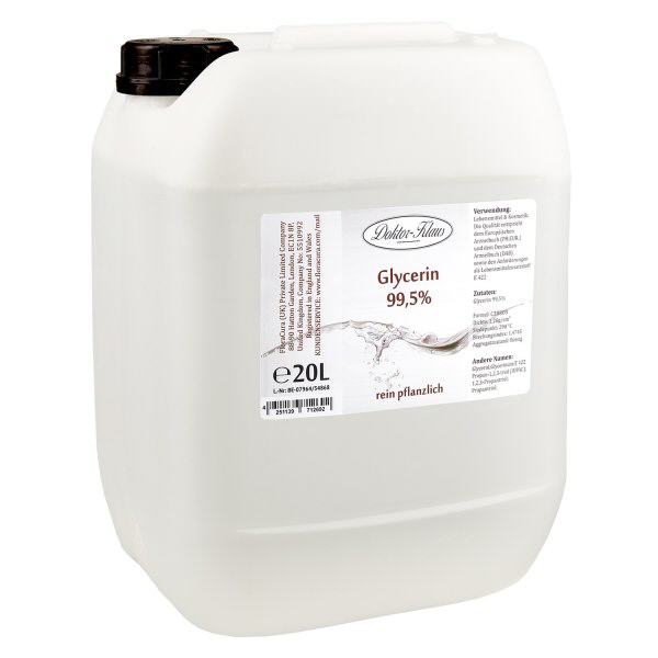 Glycerin (99.5%) 20 Liter Doktor-Klaus Glycerin (99.5%) 20 Liter Doktor-Klaus