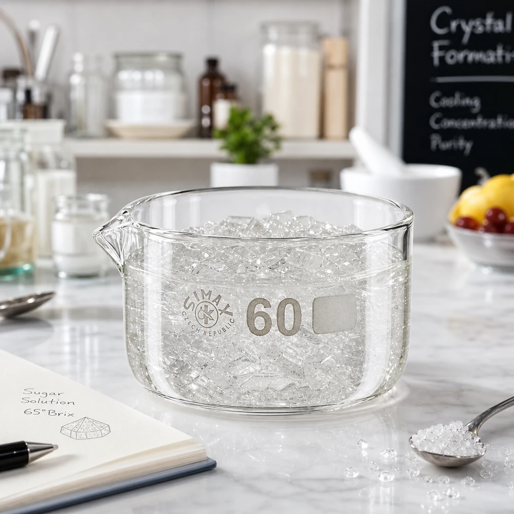 60ml Laborschale Borosilikatglas Kristallwachstum Küche Wissenschaft flach zylindrisch transparent