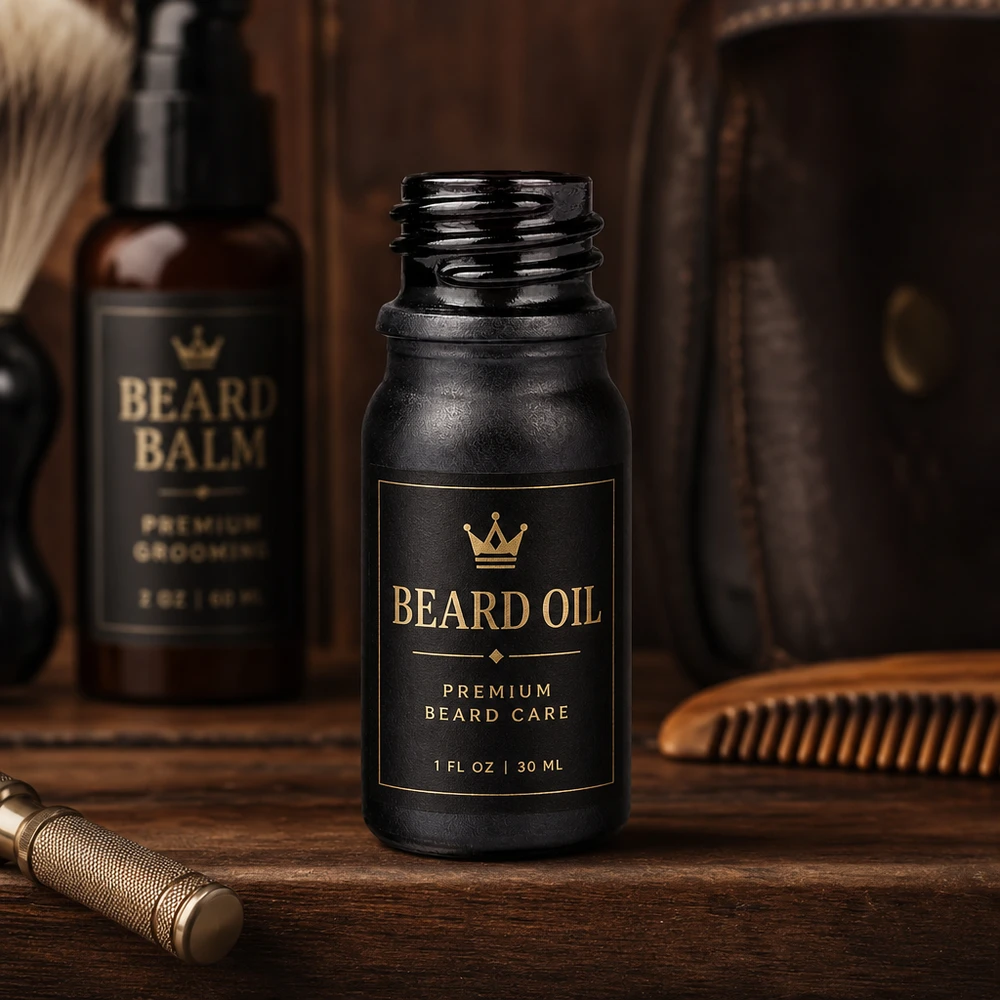 5ml Apothekenflasche BlackLine UT18/5 UNiTWIST Edle 5ml BlackLine Apothekenflasche UT18/5 UNiTWIST für exklusive Seren und Konzentrate
