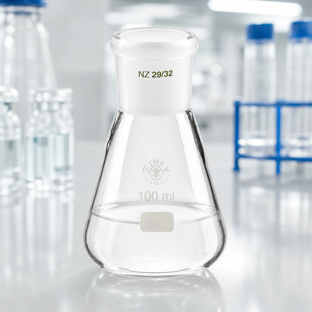 Erlenmeyerkolben 100ml mit Normschliff (29/32)