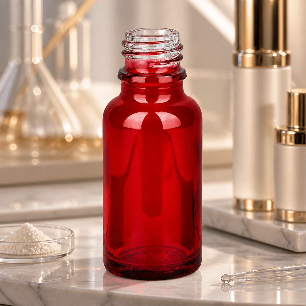 Vielseitige 20ml RedLine Apothekenflasche UT18/20 UNiTWIST für Tropfen Seren und flüssige Wirkstoffe