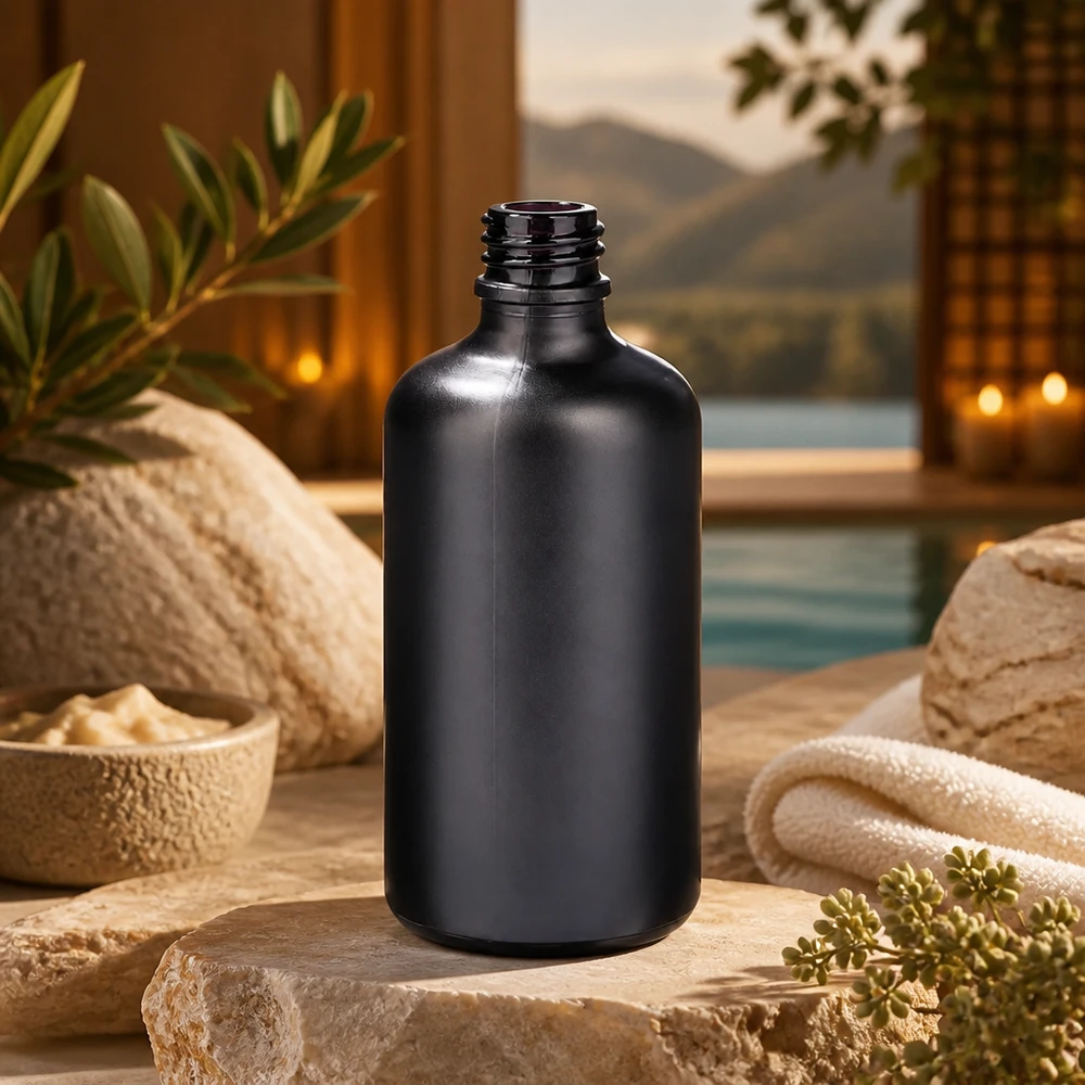 100ml Apothekerflasche BlackLine UT18/100 UNiTWIST 100ml Apothekerflasche BlackLine UT18/100 UNiTWIST mit breiter Öffnung für einfaches Befüllen