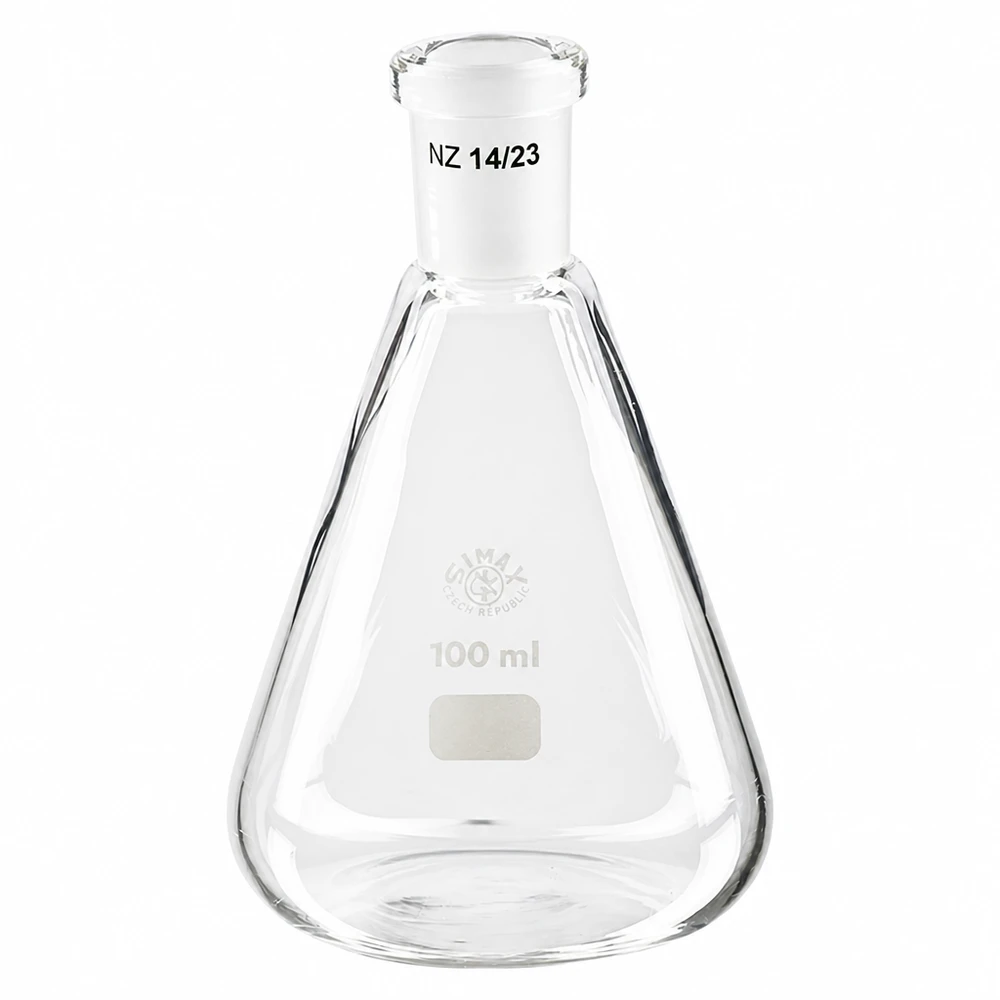Erlenmeyerkolben 100ml mit Normschliff (14/23)