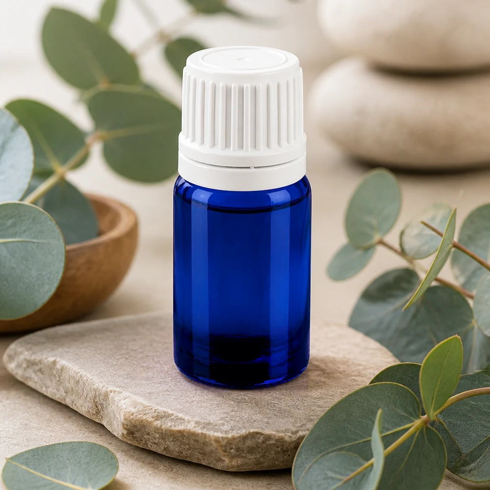 Vielseitige 5ml Tropfflasche für Labor Apotheke und Heilpraktiker mit weißem OV Verschluss