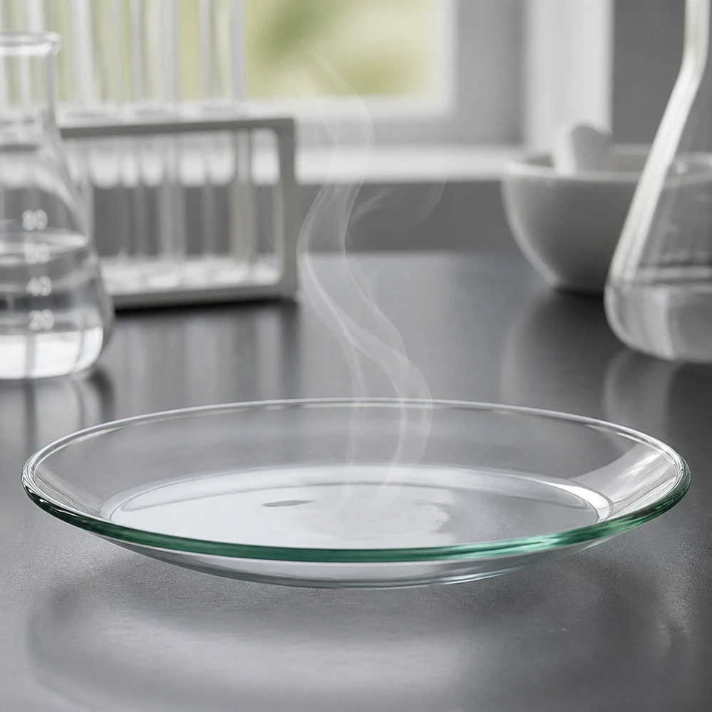 Uhrglasschale ø60 mm Dünne Glasschale 60mm Durchmesser mit erhöhtem Rand für kontrollierte Experimente