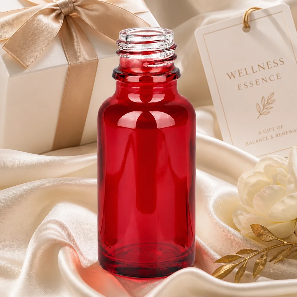 20ml Apothekerflasche RedLine UT18/20 UNiTWIST mit robustem Glaskorpus für sichere Aufbewahrung
