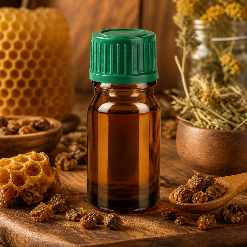 Robuste 5ml Braunglasflasche mit dichtem grünen Verschluss für langfristige Lagerung