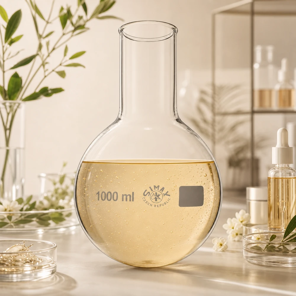 Rundkolben 1000ml Weithals Rundkolben 1000ml mit großer Halsöffnung aus temperaturbeständigem Borosilikatglas gefertigt