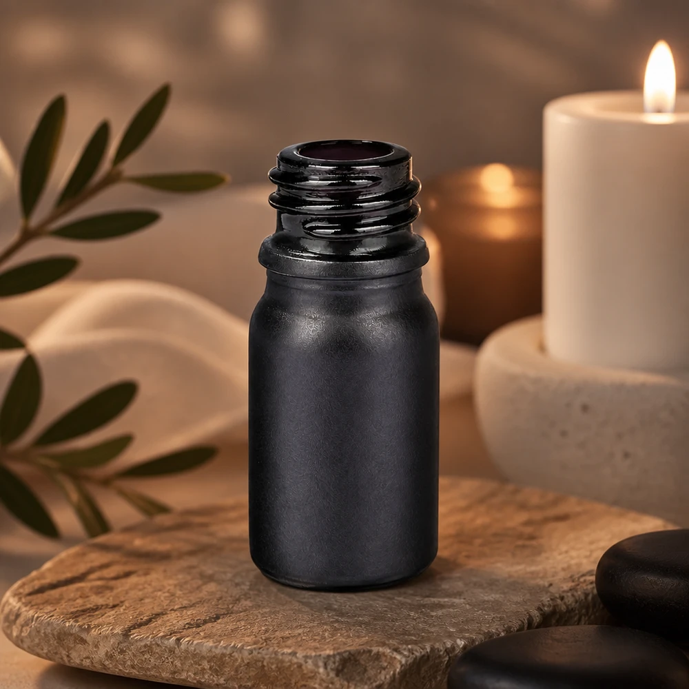 5ml Apothekenflasche BlackLine UT18/5 UNiTWIST Elegante 5ml Apothekerflasche BlackLine UT18/5 UNiTWIST in stilvollem Design für hochwertige Seren