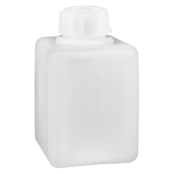 Chemiekalienflasche 100ml, Enghals aus PE-HD, naturfarbig Chemiekalienflasche 100ml, Enghals aus PE-HD, naturfarbig