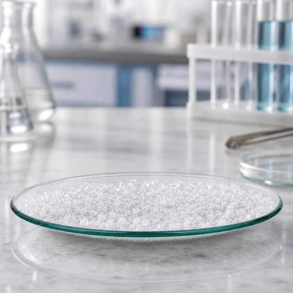 Laborschale aus temperaturbeständigem Glas 80mm für sichere Handhabung von Reagenzien