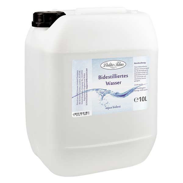 Bidestilliertes Wasser 10L Doktor-Klaus Bidestilliertes Wasser 10L Doktor-Klaus