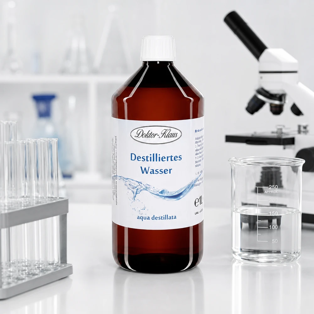 Destilliertes Wasser 1L Doktor-Klaus Destilliertes Wasser 1L Doktor-Klaus
