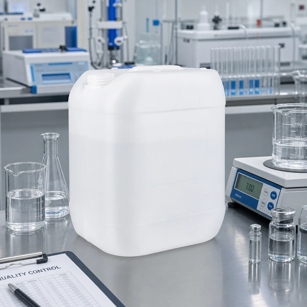 Kanister 20 Liter ohne Verschluss Chemikalienkanister 20 Liter ohne Verschluss semitransparent für Füllstandskontrolle