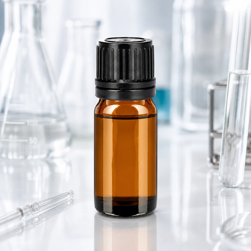 5ml Flasche 11mm Schraubverschluss schwarz Originalitätsverschluss BrownLine UT18/5 Medizinische 5ml Glasflasche mit kindersicherem schwarzem Schraubverschluss