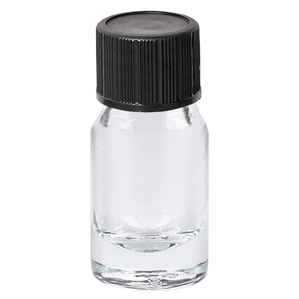 5ml Tropfflasche 1mm schwarz Standardverschluss ClearLine UT18/5