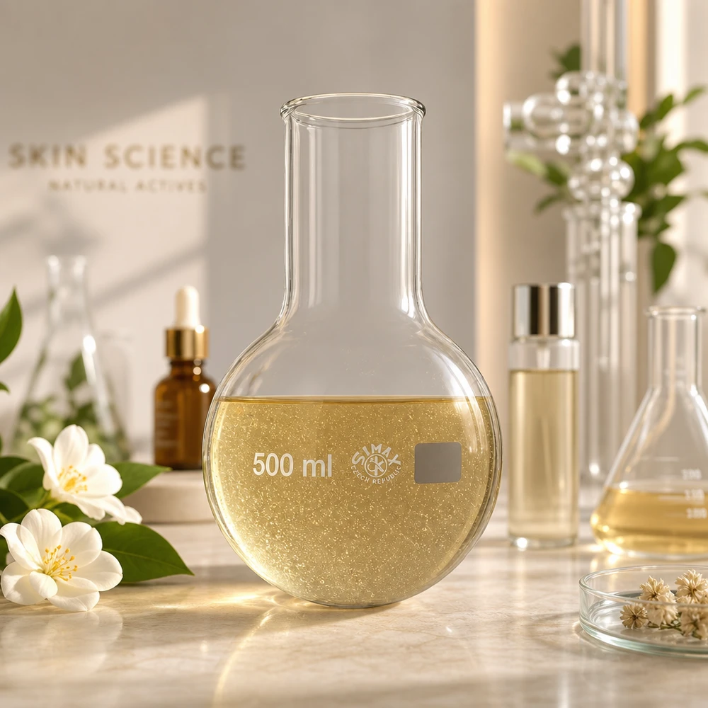 Rundkolben 500ml aus hitzebeständigem Glas mit weitem Hals für Laborexperimente